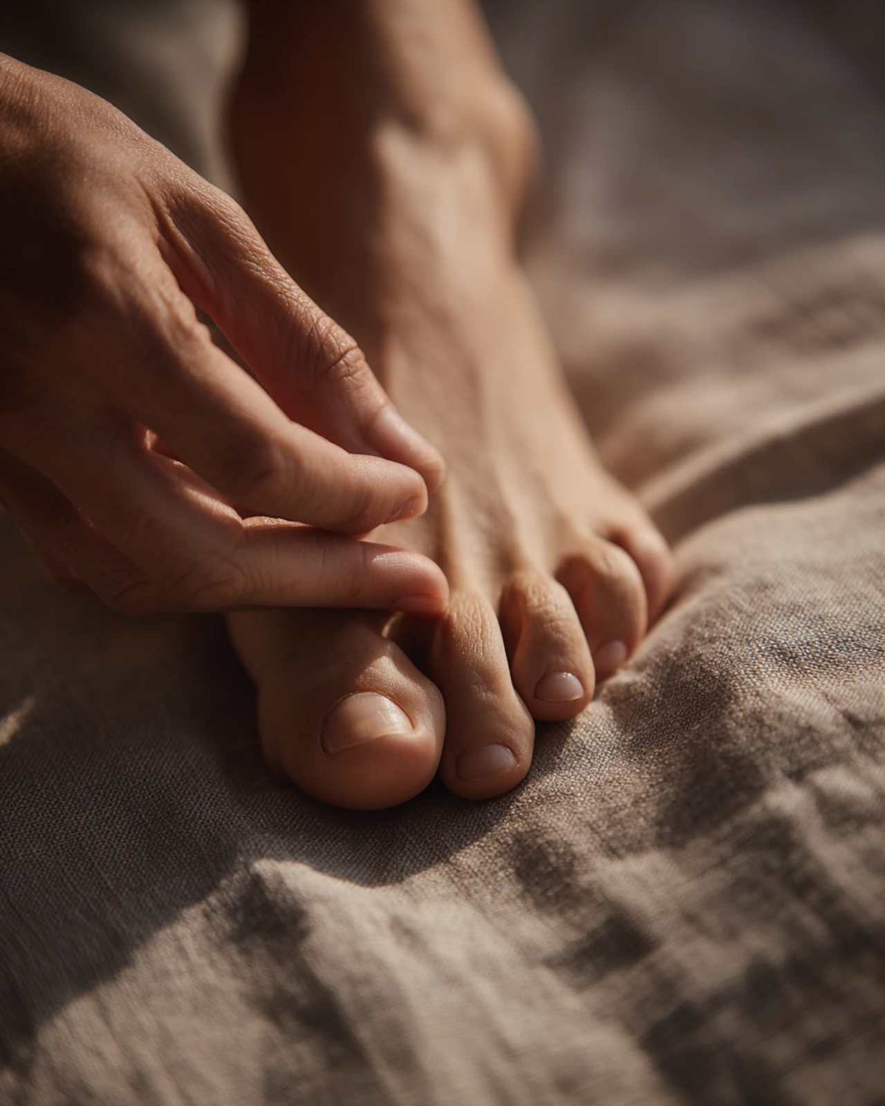 Los Angeles orthopedic specialist evaluating a patient for capsulitis of the second toe — LAOSS board-certified care across eight LA offices