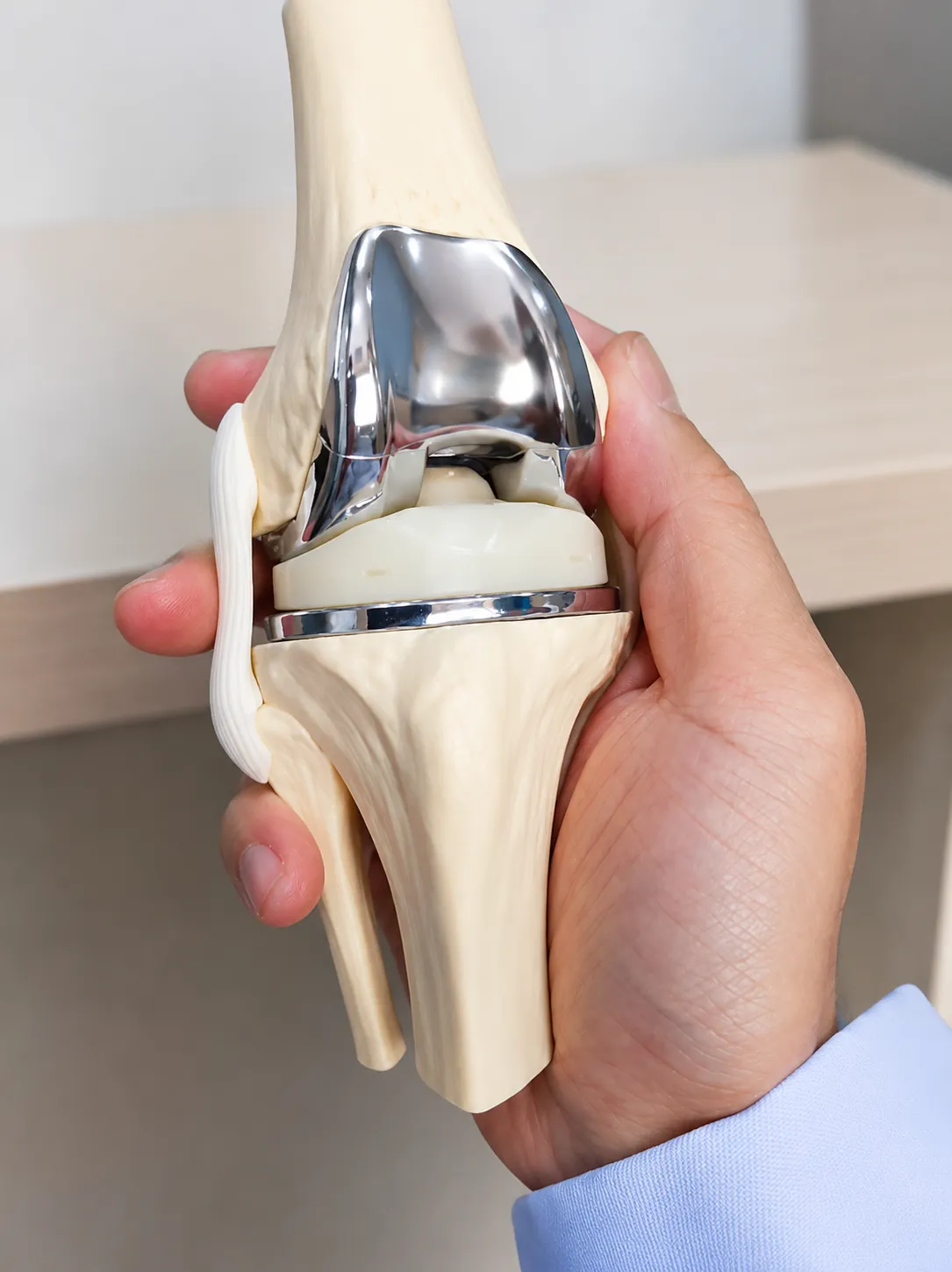 Robotic-assisted knee replacement at LAOSS